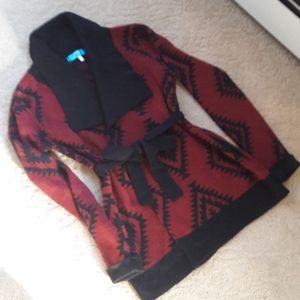 Buttons Shawl Collar Cardigan